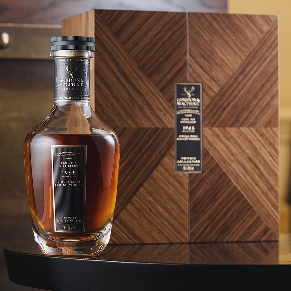 Gordon & Macphail whisky portfolio packaging