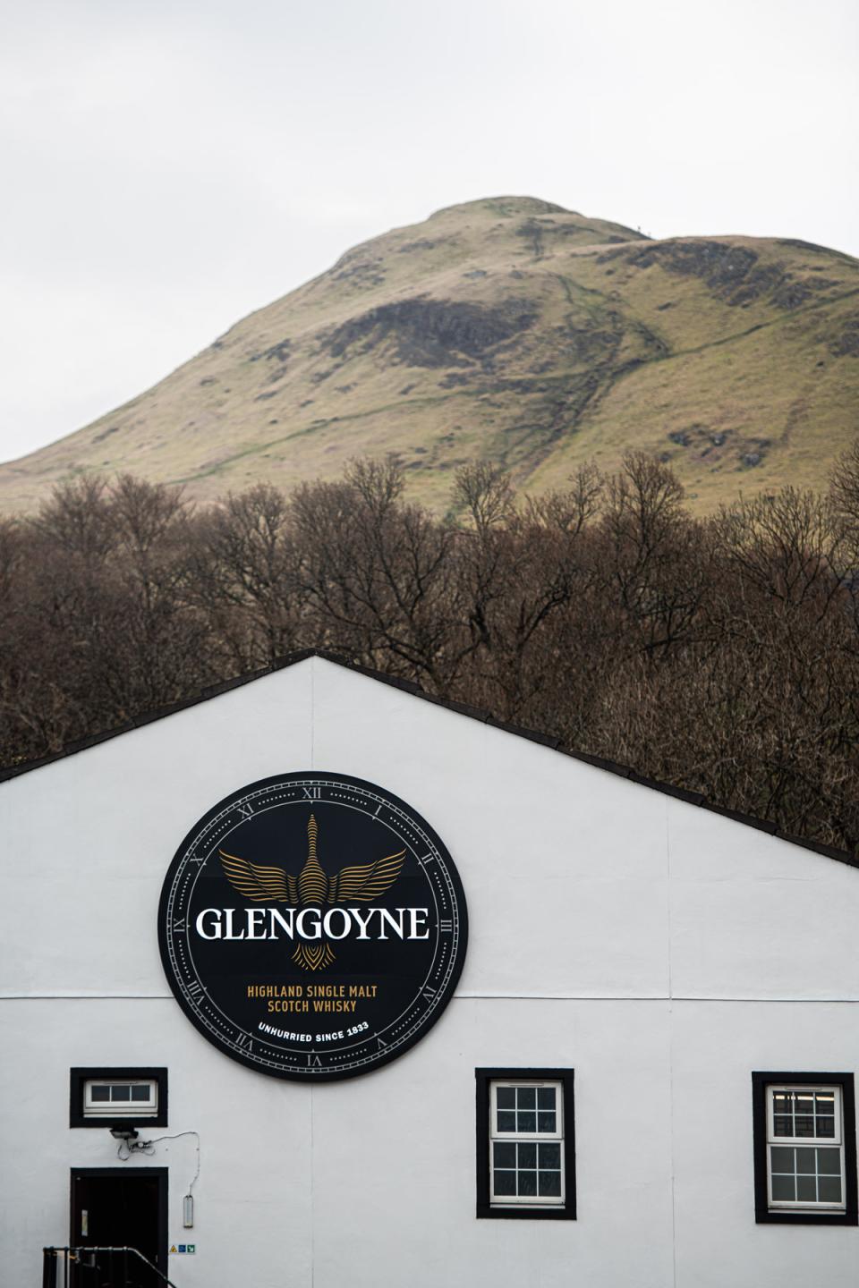 Glengoyne whisky distillery brand home backdrop
