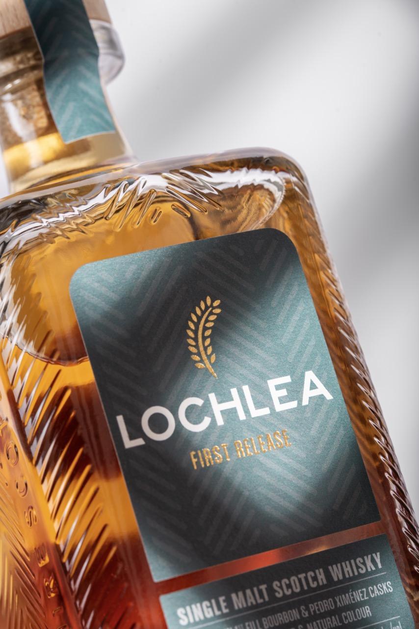 Lochlea Whisky brand and packaging