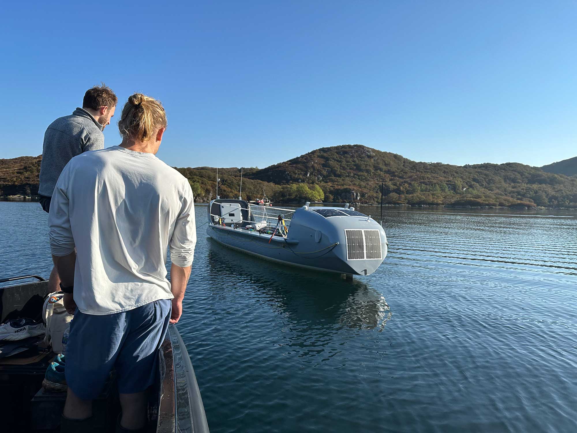 two men and a boat