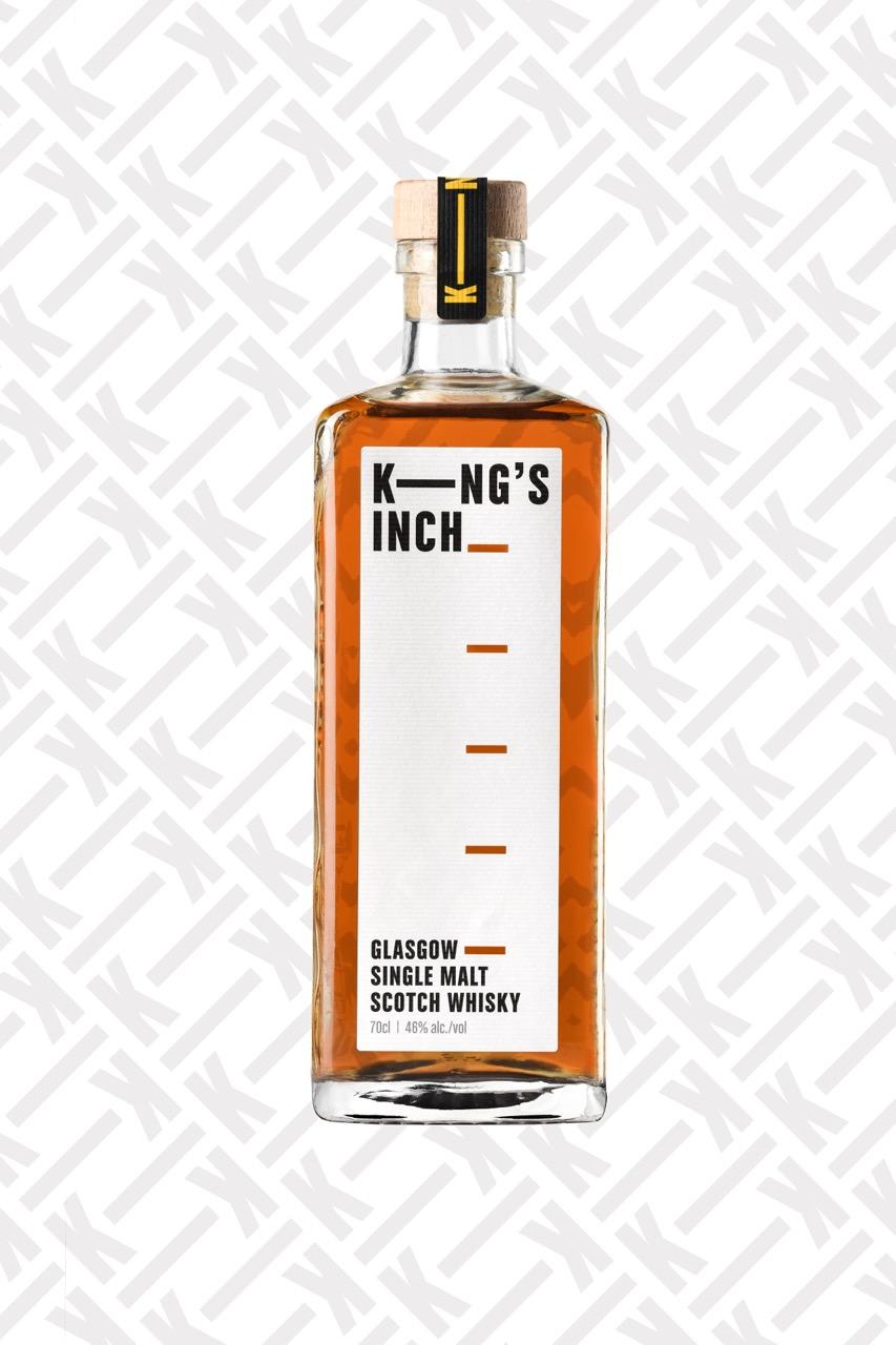 King's Inch Whisky Brand Identity and Bottle Packaging Design